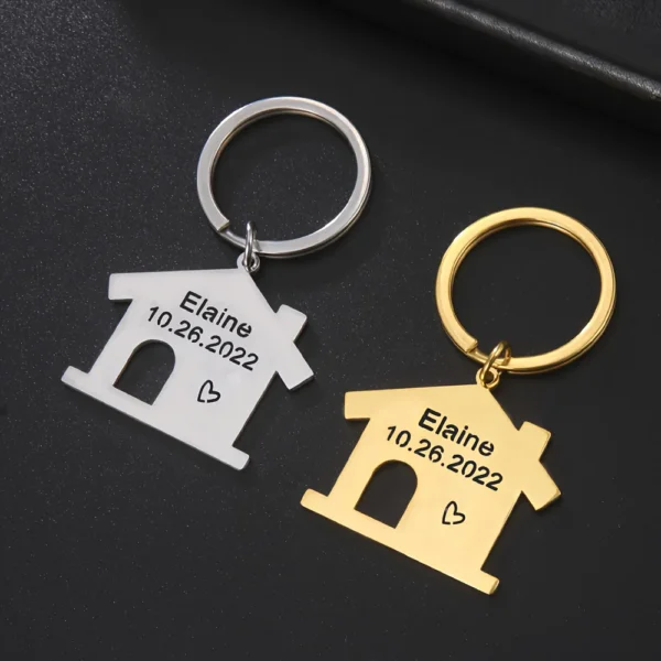 House House Keychains