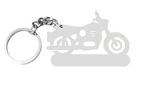 bikekeychain-grey Bike Keychains