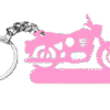 bikekeychain-pink Bike Keychains