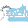 bikekeychainblue Bike Keychains