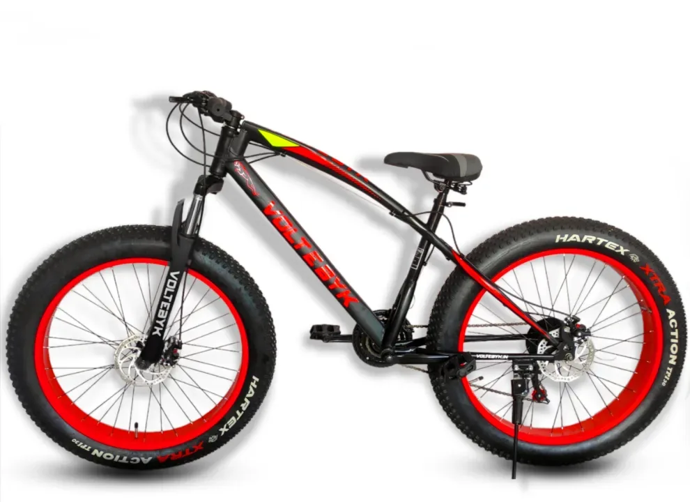 Jaguar Red Fat Bike - VOLT E BYK
